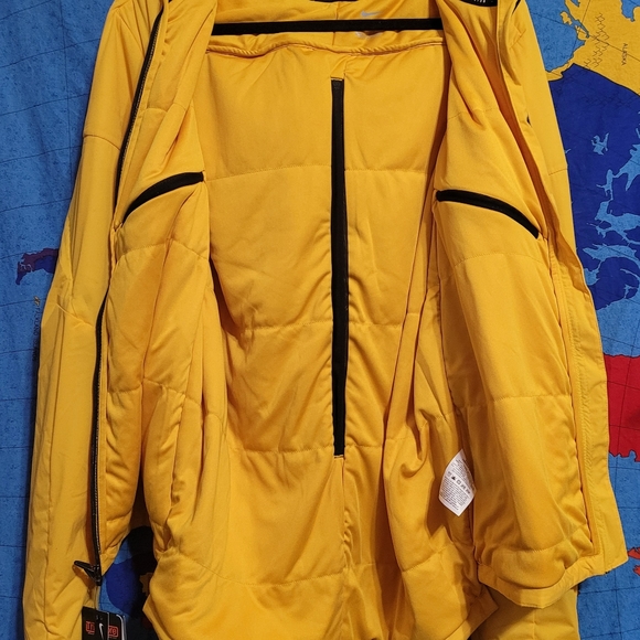 Men's Nike Run Division Yellow Hooded Running Jacket CU7889-743 Size Small - Picture 6 of 11